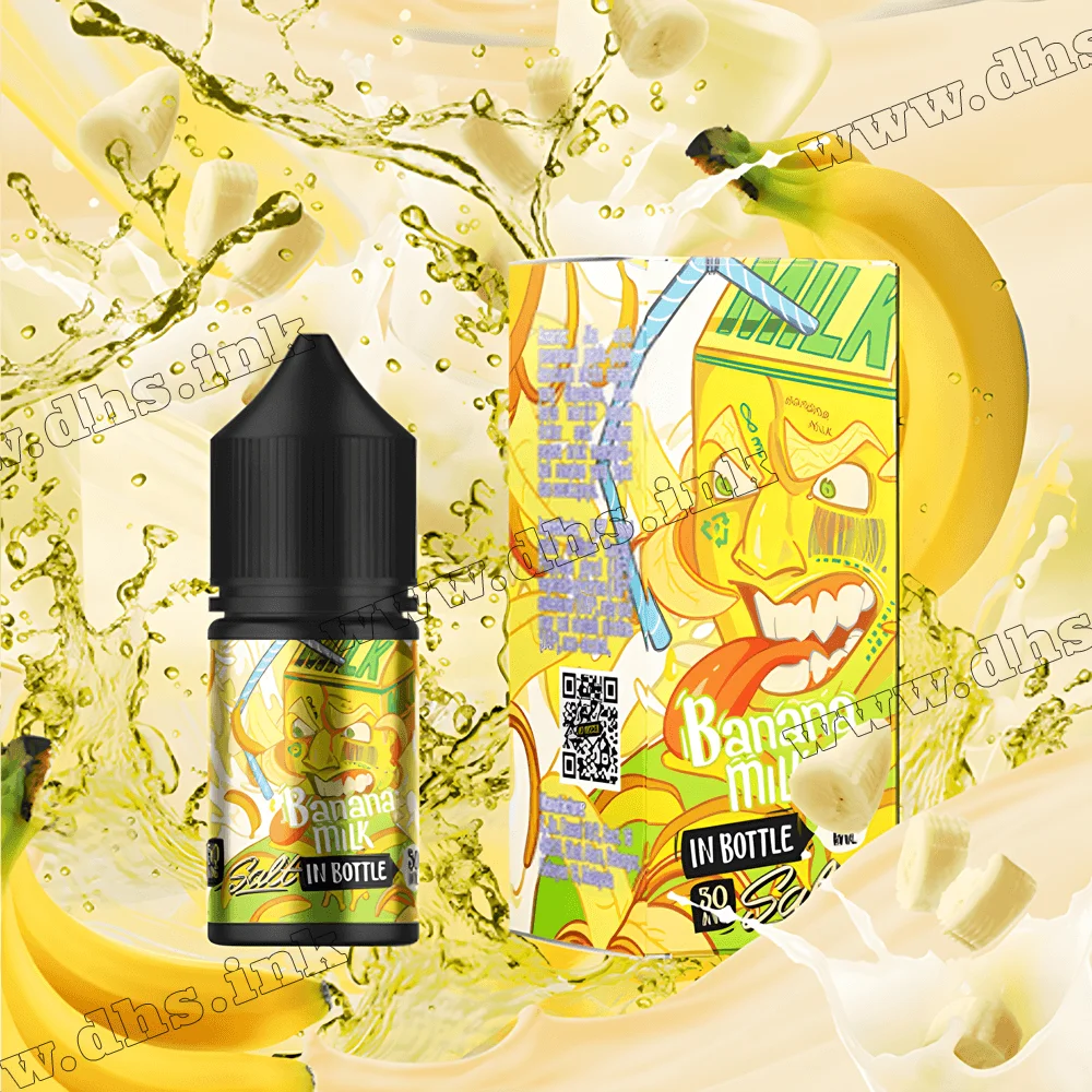 Набор для самозамеса In Bottle Puzzle Salt 30 мл (50 мг) - Banana Milk (Банан, Молоко)